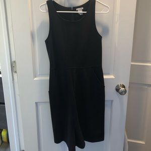 ODLR black wool/cashmere dress